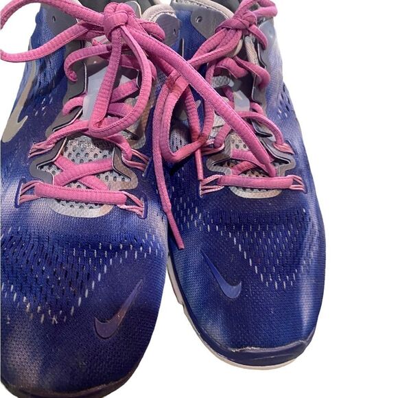 Nike Free 5.0 Womens Shoes Sneakers Size 8.5 Blue Purple Running 653988-400 - Picture 9 of 11